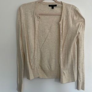 Banana Republic Cream Cardigan